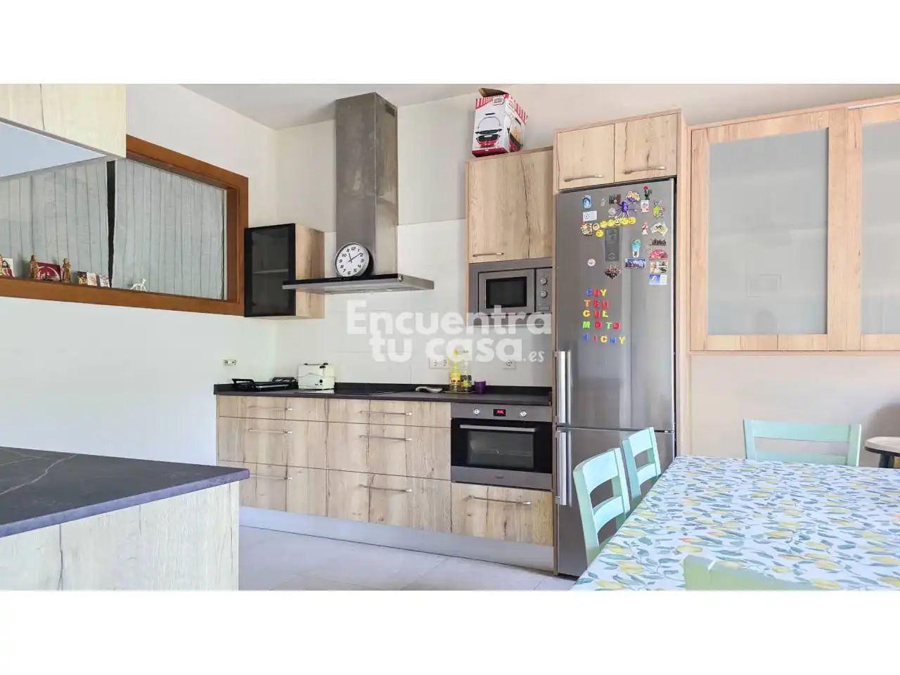 Cocina de Casa o chalet en venta en Puente la Reina / Gares con Aire acondicionado, Calefacción y Parquet