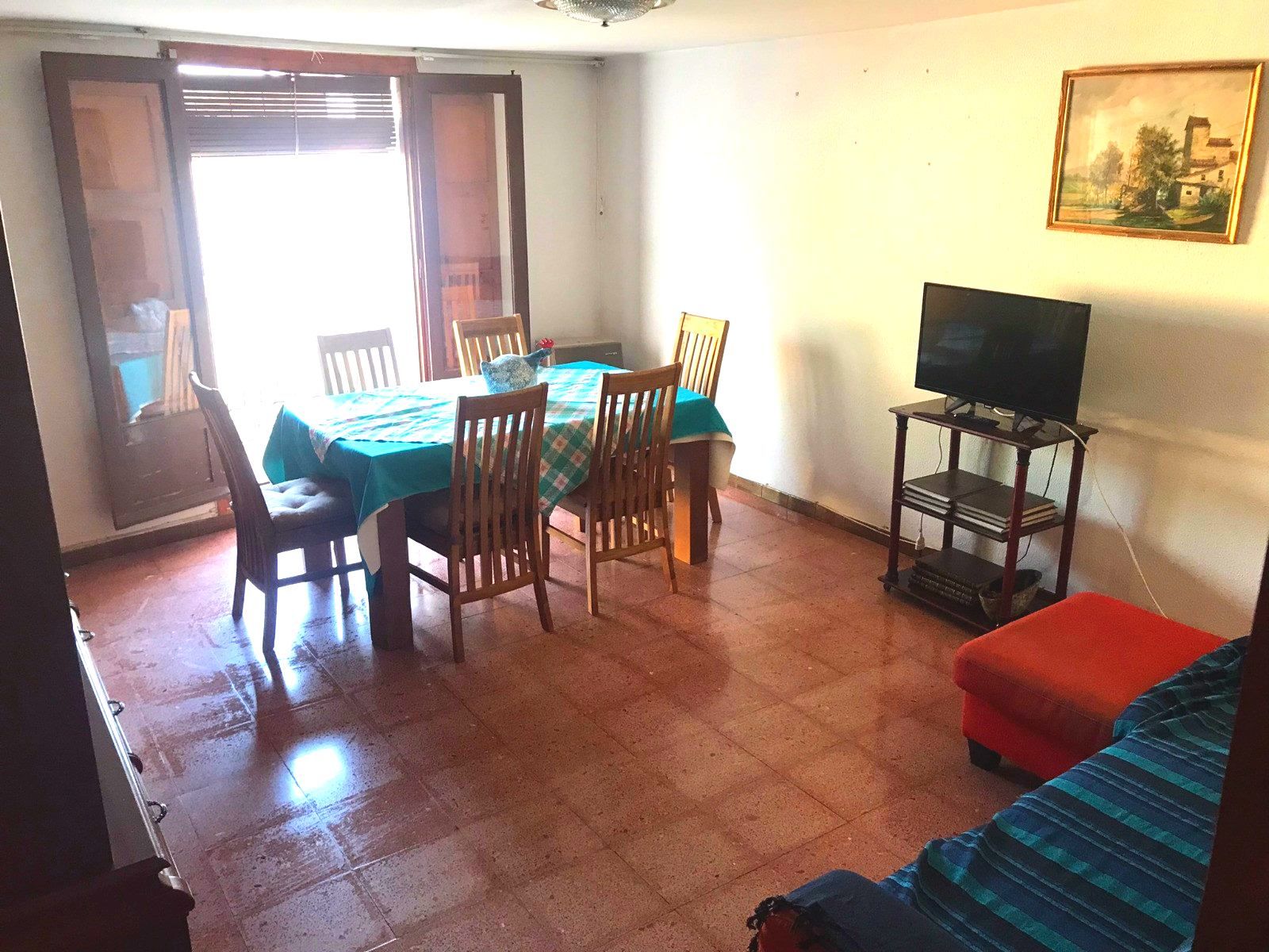 Menjador de Finca rústica en venda en Laluenga amb Terrassa, Moblat i Balcó