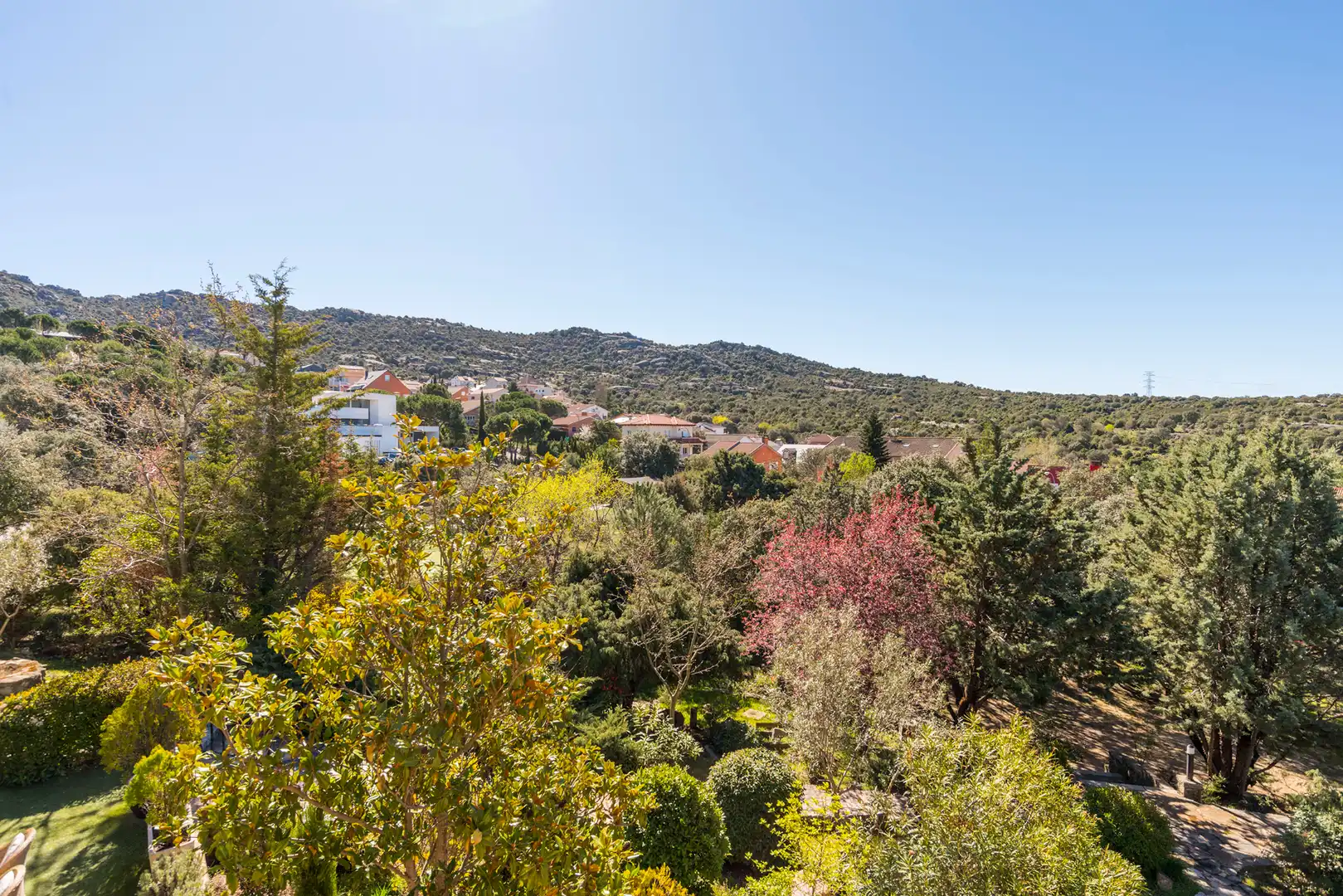 Exterior view of Houses for sale in Collado Villalba  with Air Conditioner, Heating and Private garden