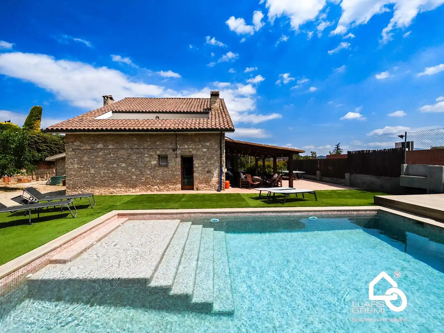 Piscina de Casa o chalet en venta en Igualada con Calefacción, Jardín privado y Terraza