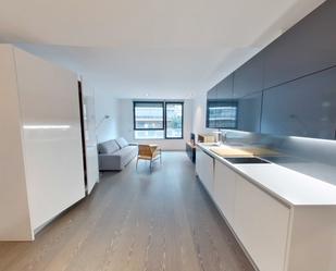 Kitchen of Flat to rent in  Madrid Capital  with Air Conditioner, Heating and Furnished