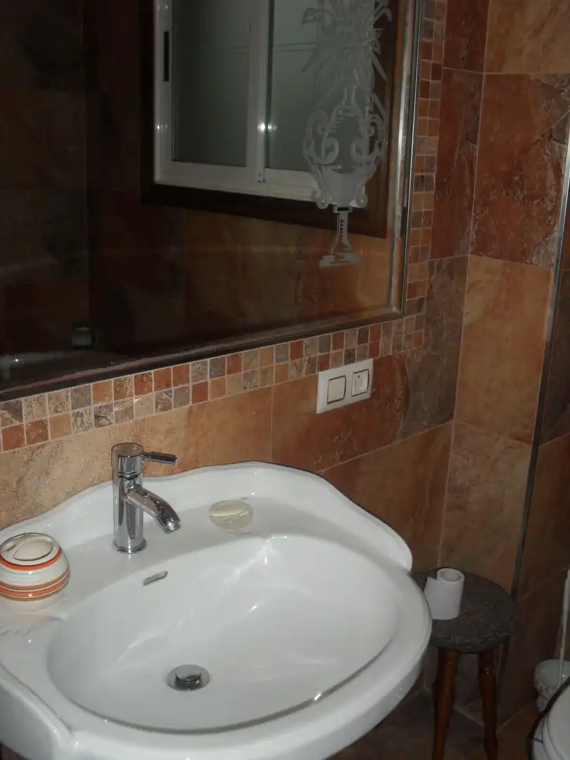 Bany de Casa o xalet en venda en Vigo  amb Jardí privat, Terrassa i Balcó