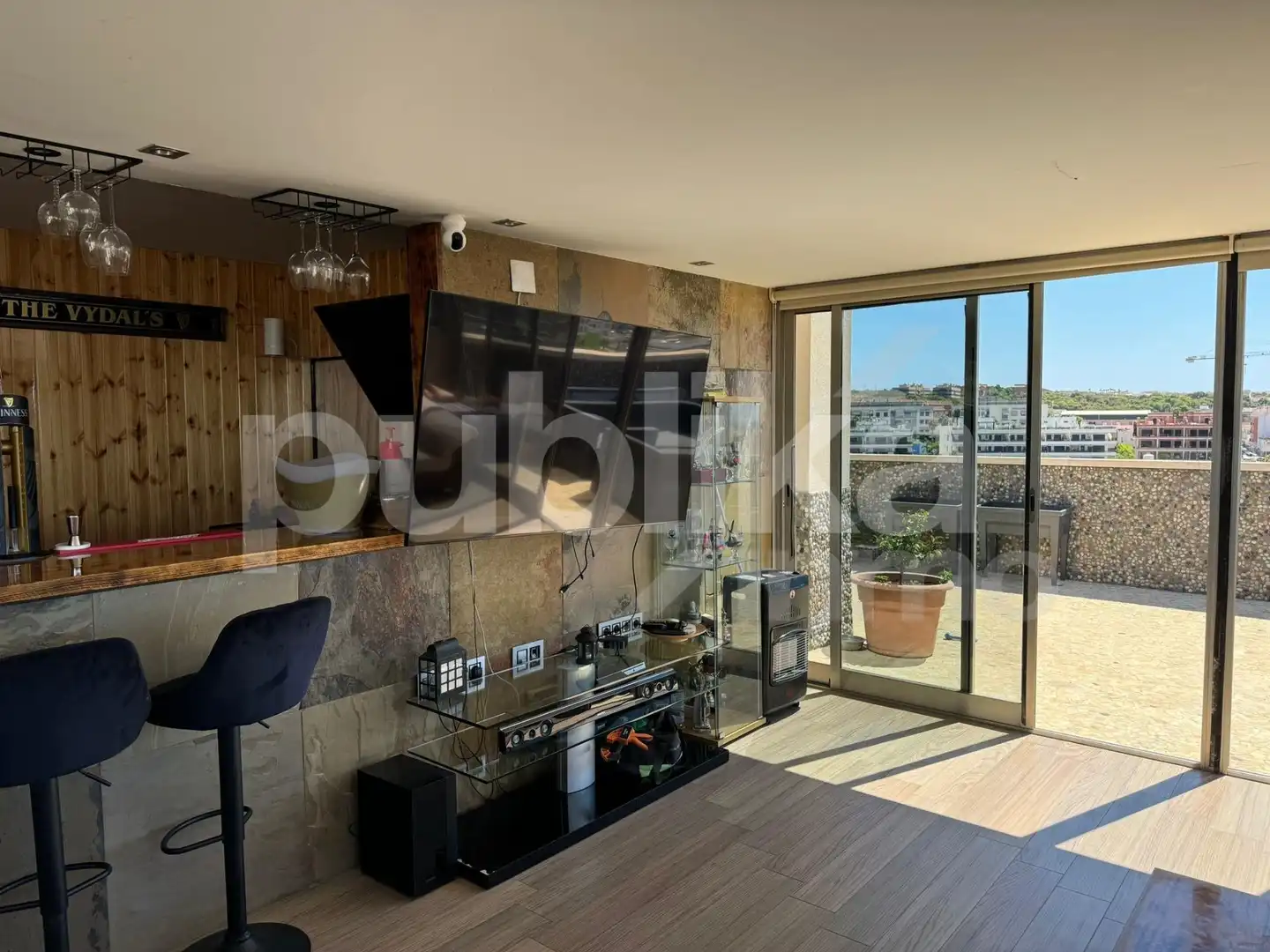 Sala d'estar de Àtic en venda en Santa Pola amb Aire condicionat, Calefacció i Terrassa