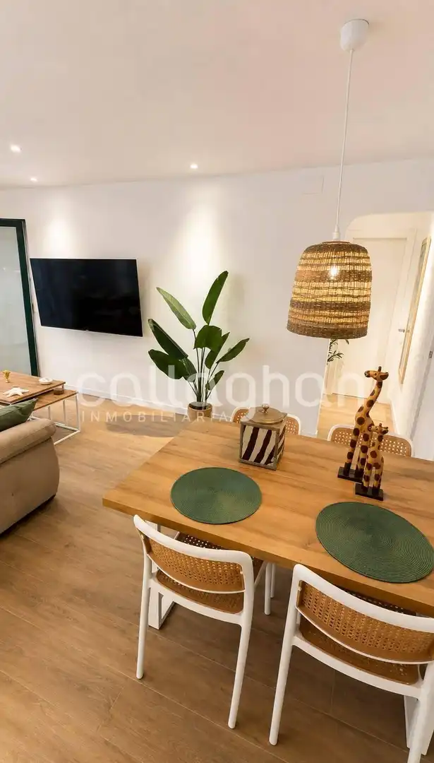 Living room of Flat for rent in Benicasim / Benicàssim  with Air Conditioner, Heating and Terrace
