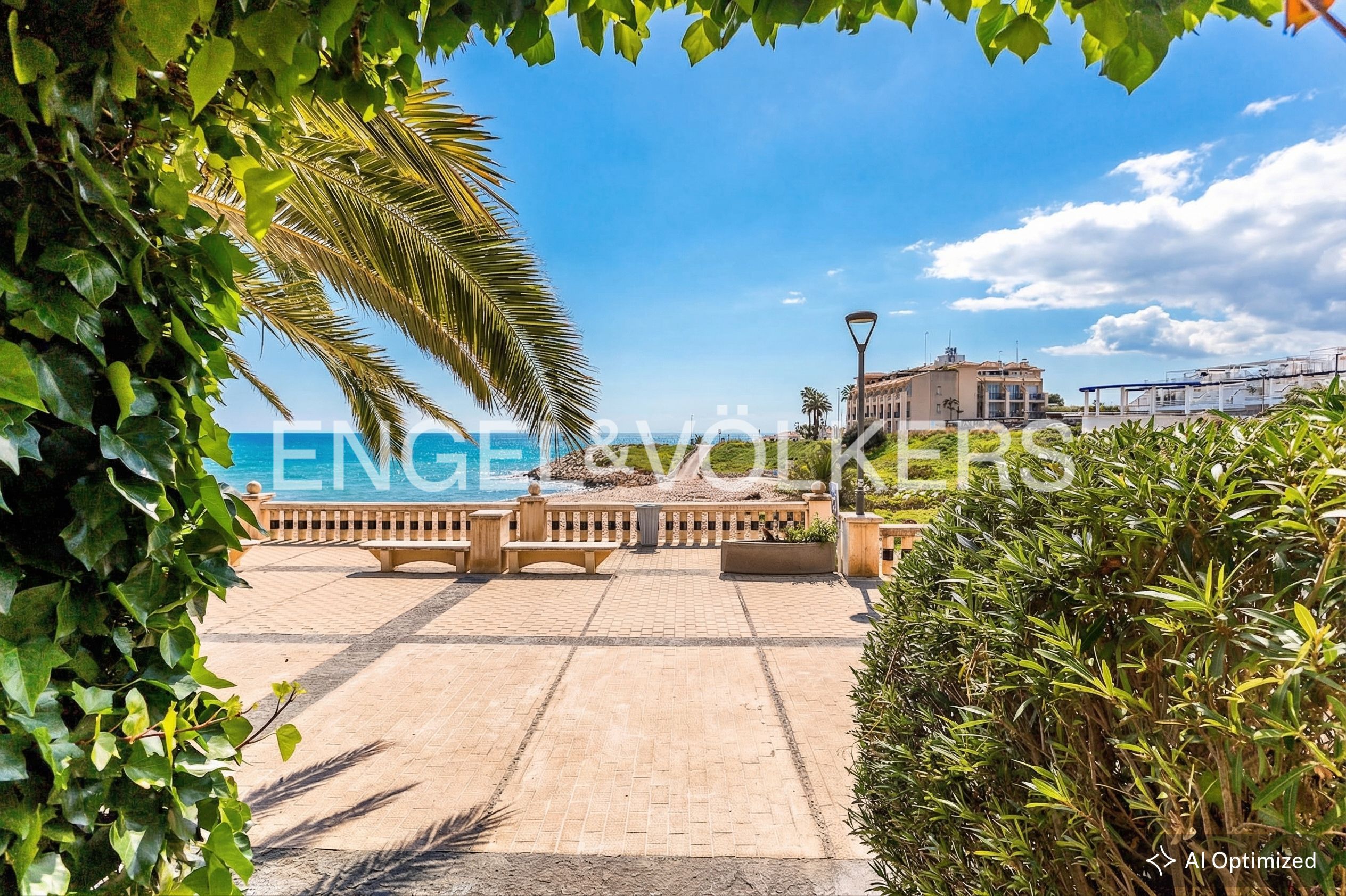 Terrace of Flat for sale in Sitges  with Heating, Private garden and Storage room