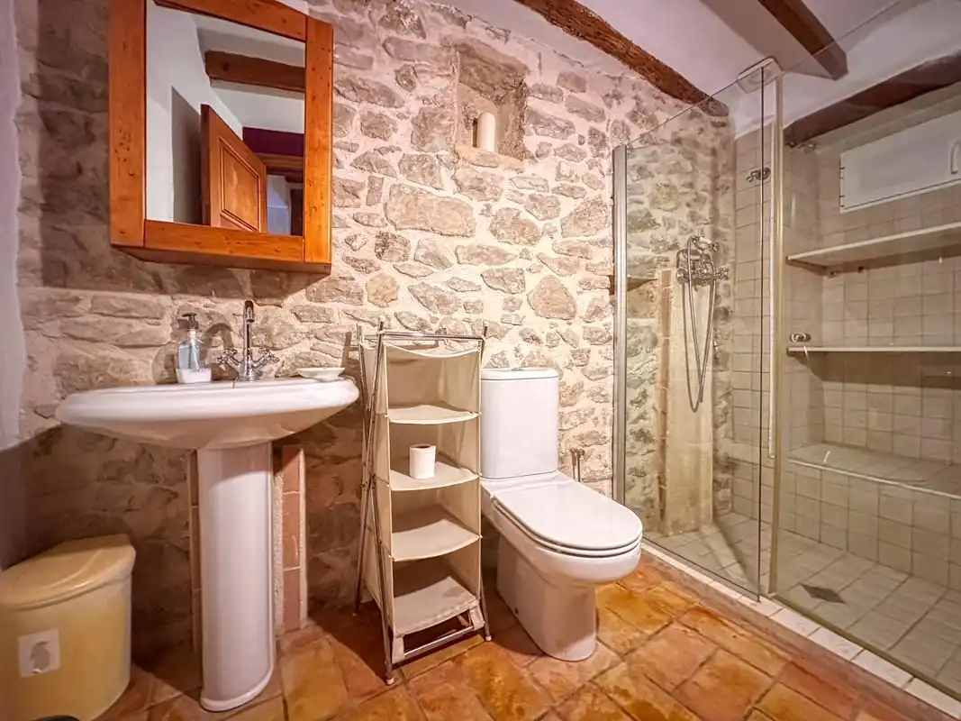 Bany de Casa o xalet en venda en La Vall de Laguar amb Aire condicionat, Calefacció i Terrassa