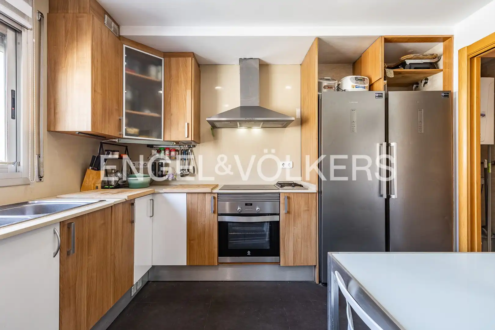 Cocina de Casa adosada en venta en Sabadell con Calefacción, Terraza y Balcón