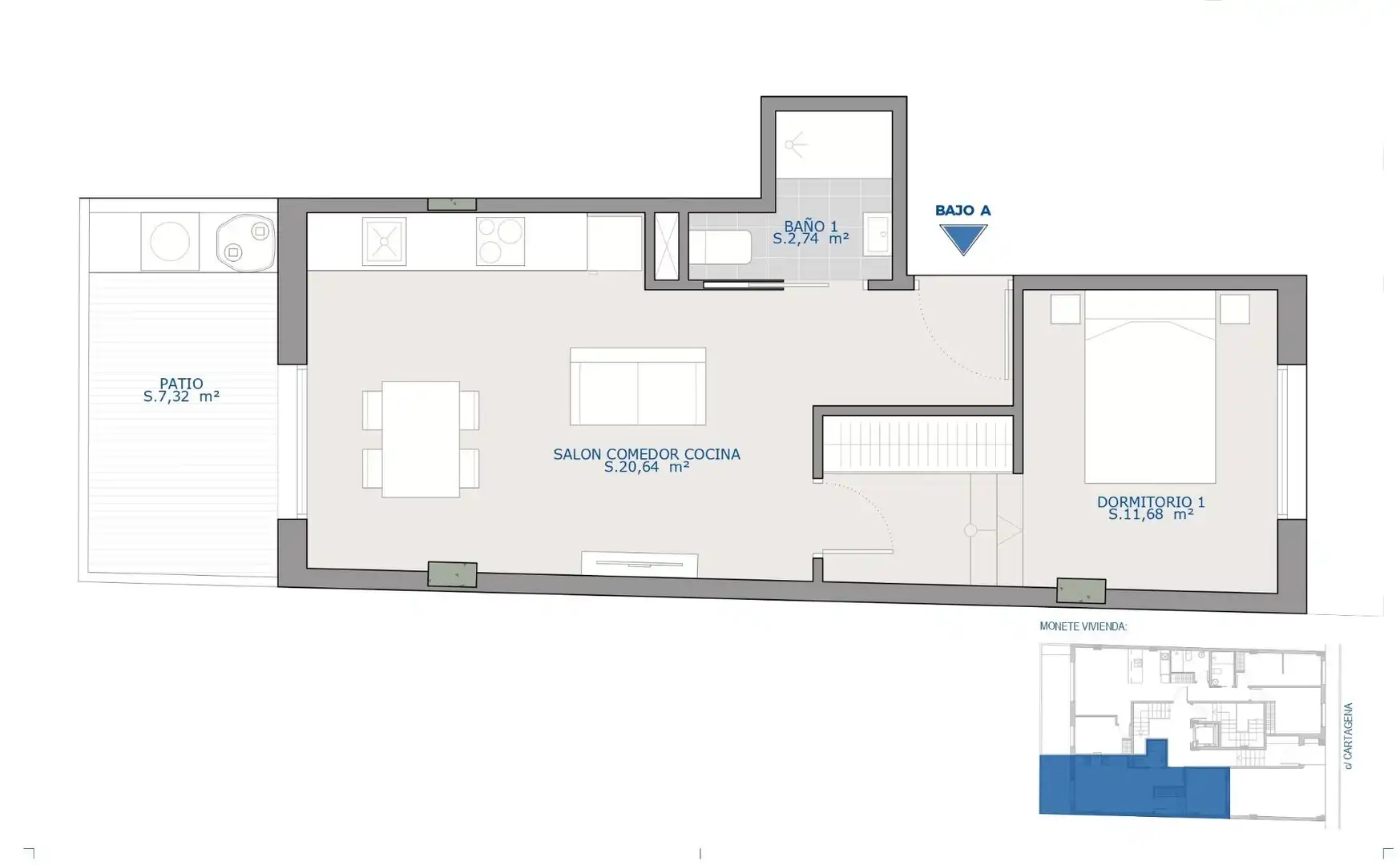Apartament en venda en Mazarrón amb Terrassa, Traster i Balcó