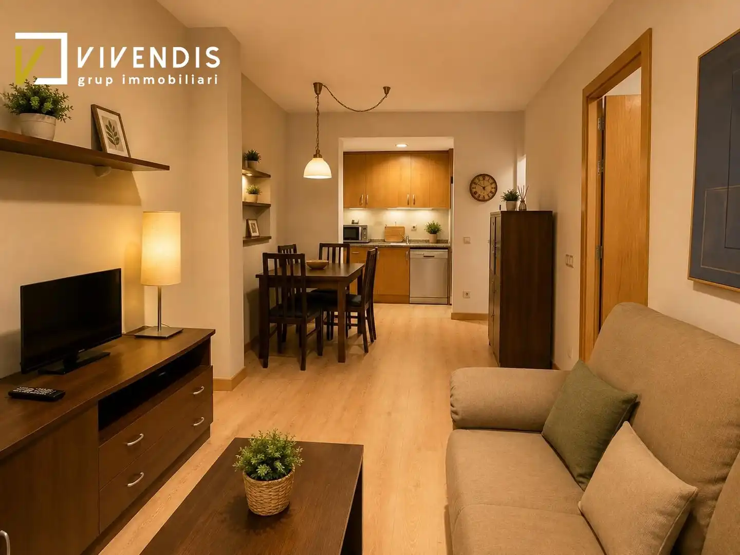 Sala de estar de Piso en venta en Lleida con Calefacción, Parquet y Trastero