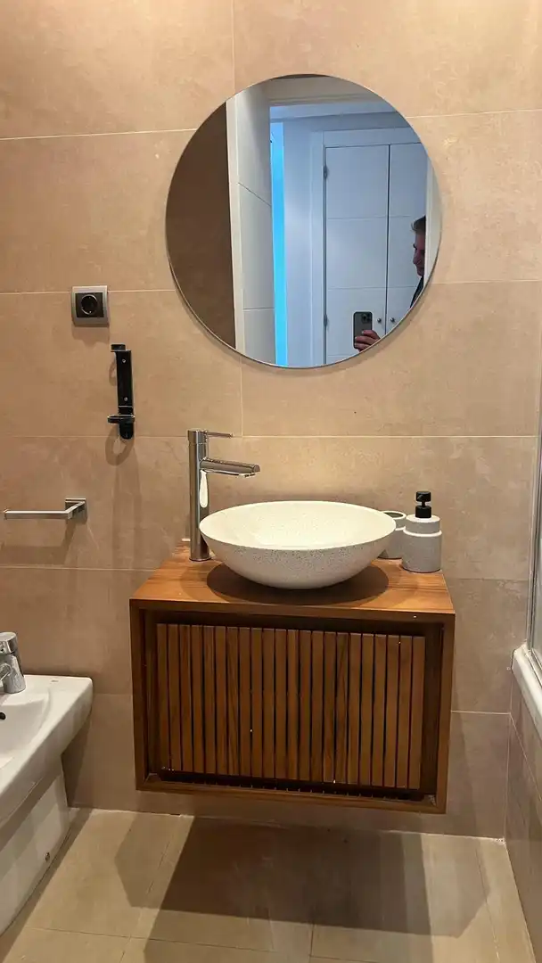 Baño de Apartamento en venta en Los Alcázares con Aire acondicionado, Calefacción y Trastero