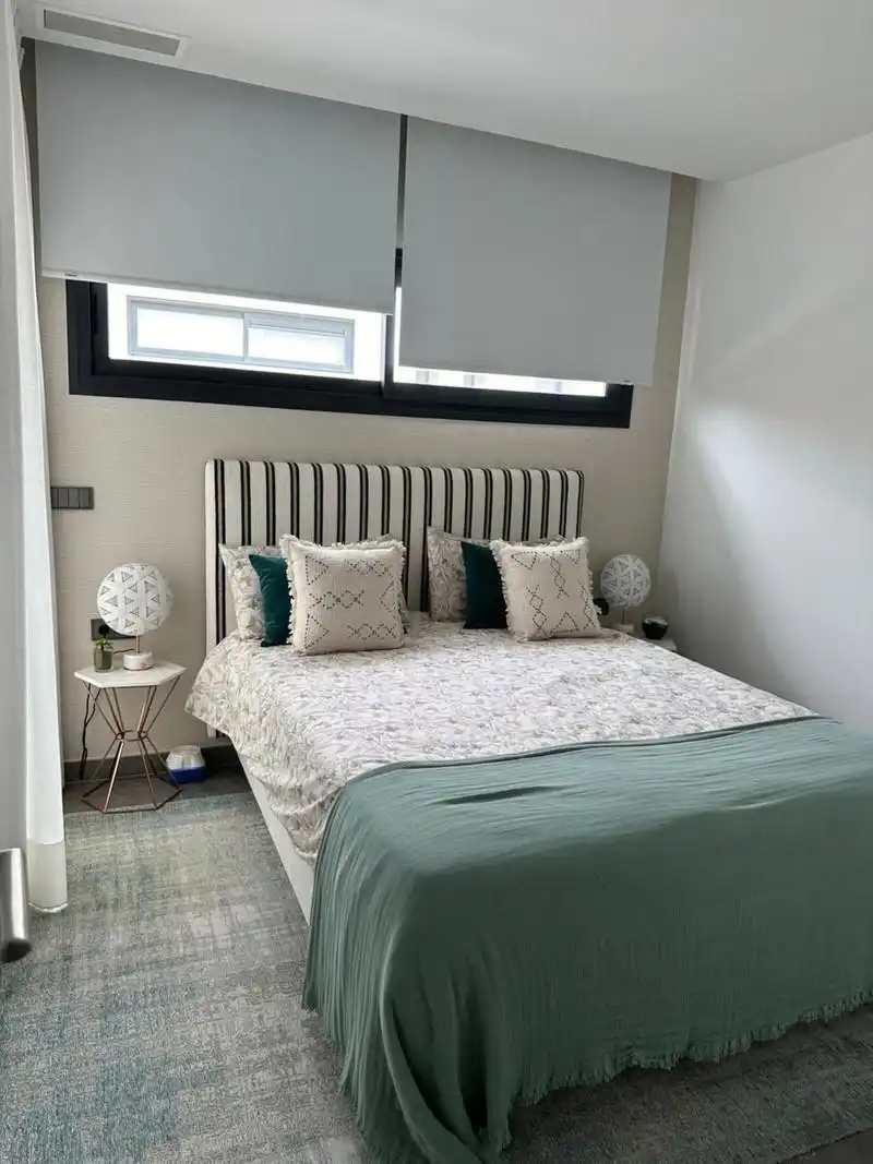 Bedroom of Detached homes for rent in Marbella  with Air Conditioner, Heating and Private garden