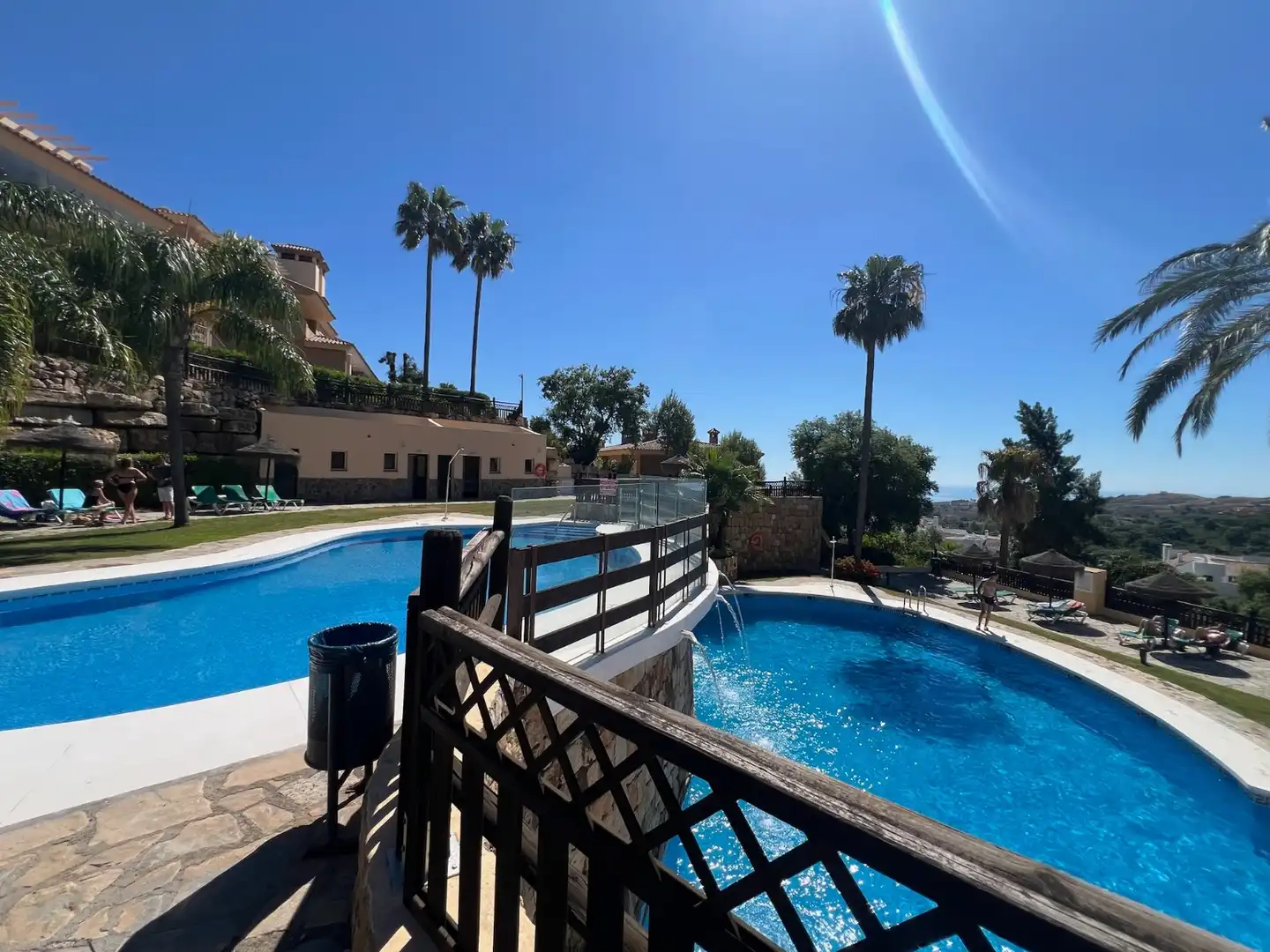 Piscina de Casa adosada en venta en Ojén con Aire acondicionado, Amueblado y Horno