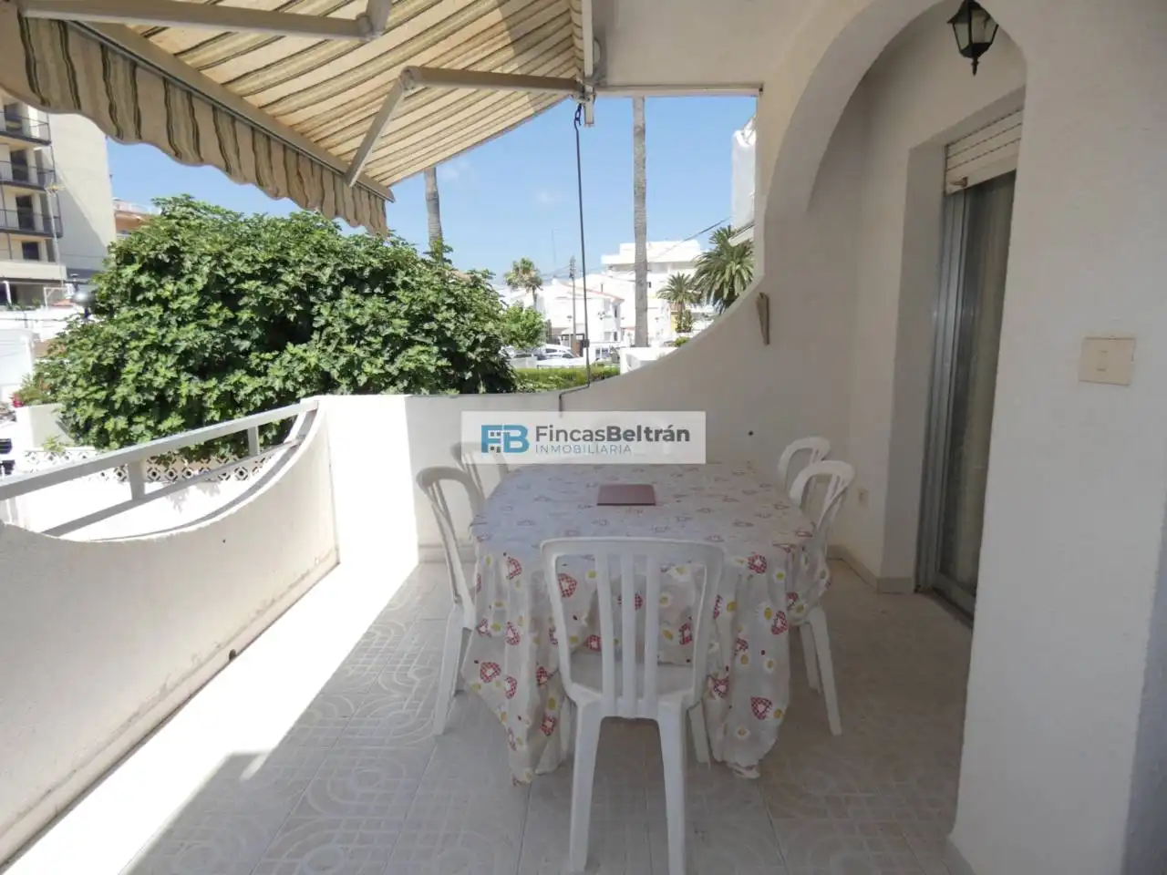 Jardín de Casa adosada en venta en Peñíscola / Peníscola con Jardín privado, Terraza y Amueblado