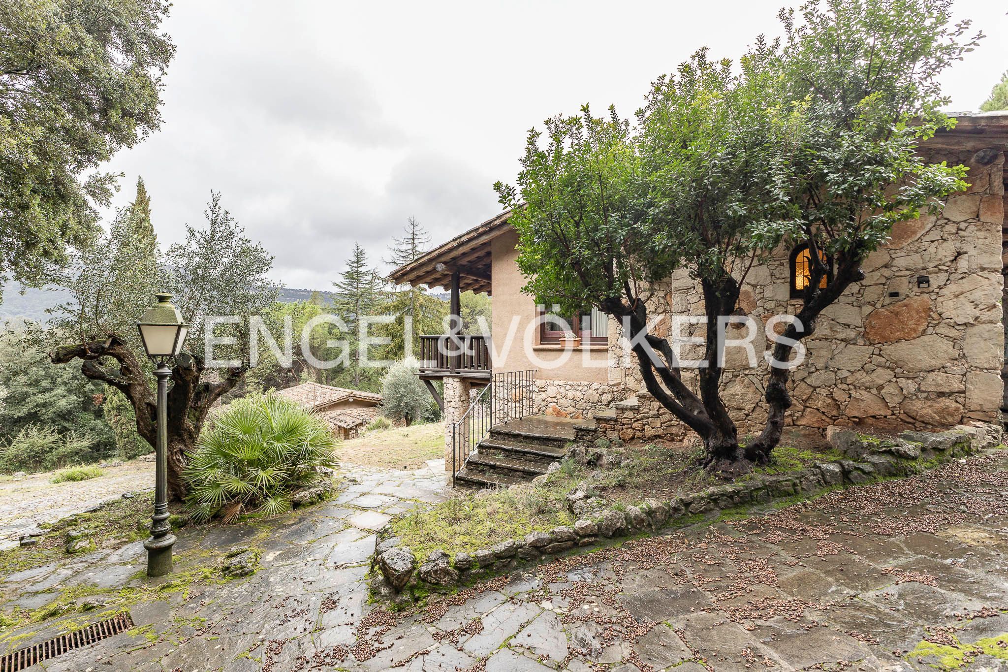 Vista exterior de Finca rústica en venta en Aiguafreda con Calefacción, Jardín privado y Piscina