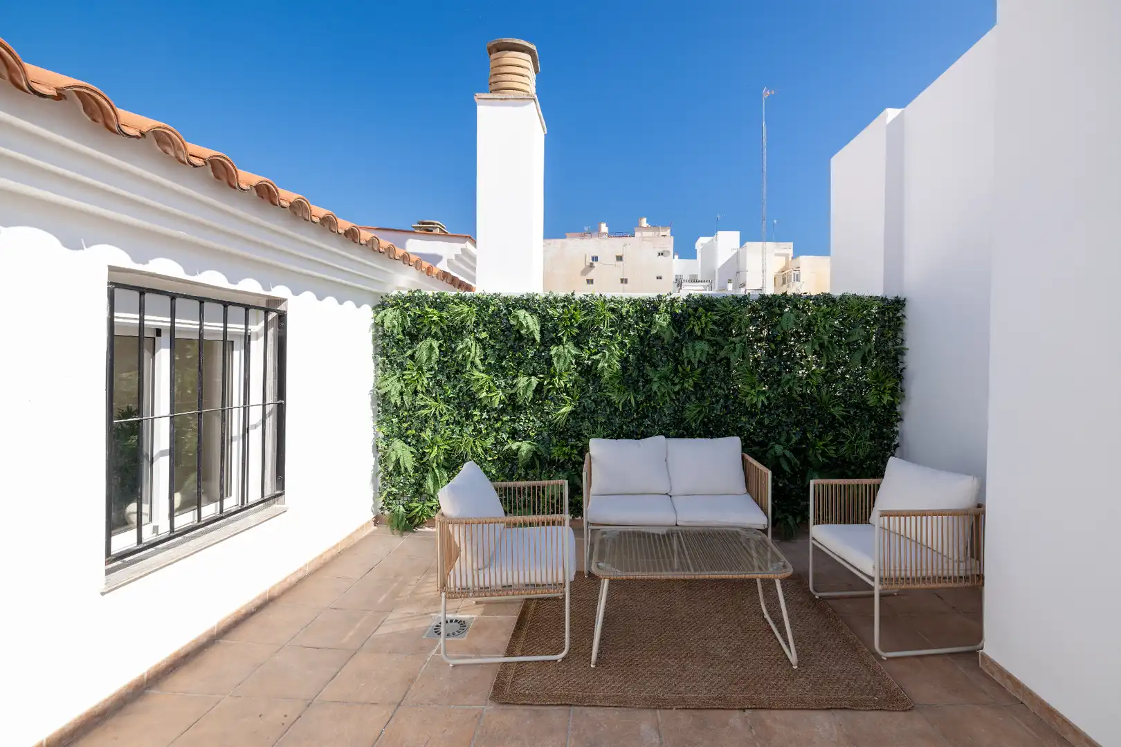 Terrasse von Dachboden zum Verkauf in Málaga mit Klimaanlage, Heizung und Terrasse