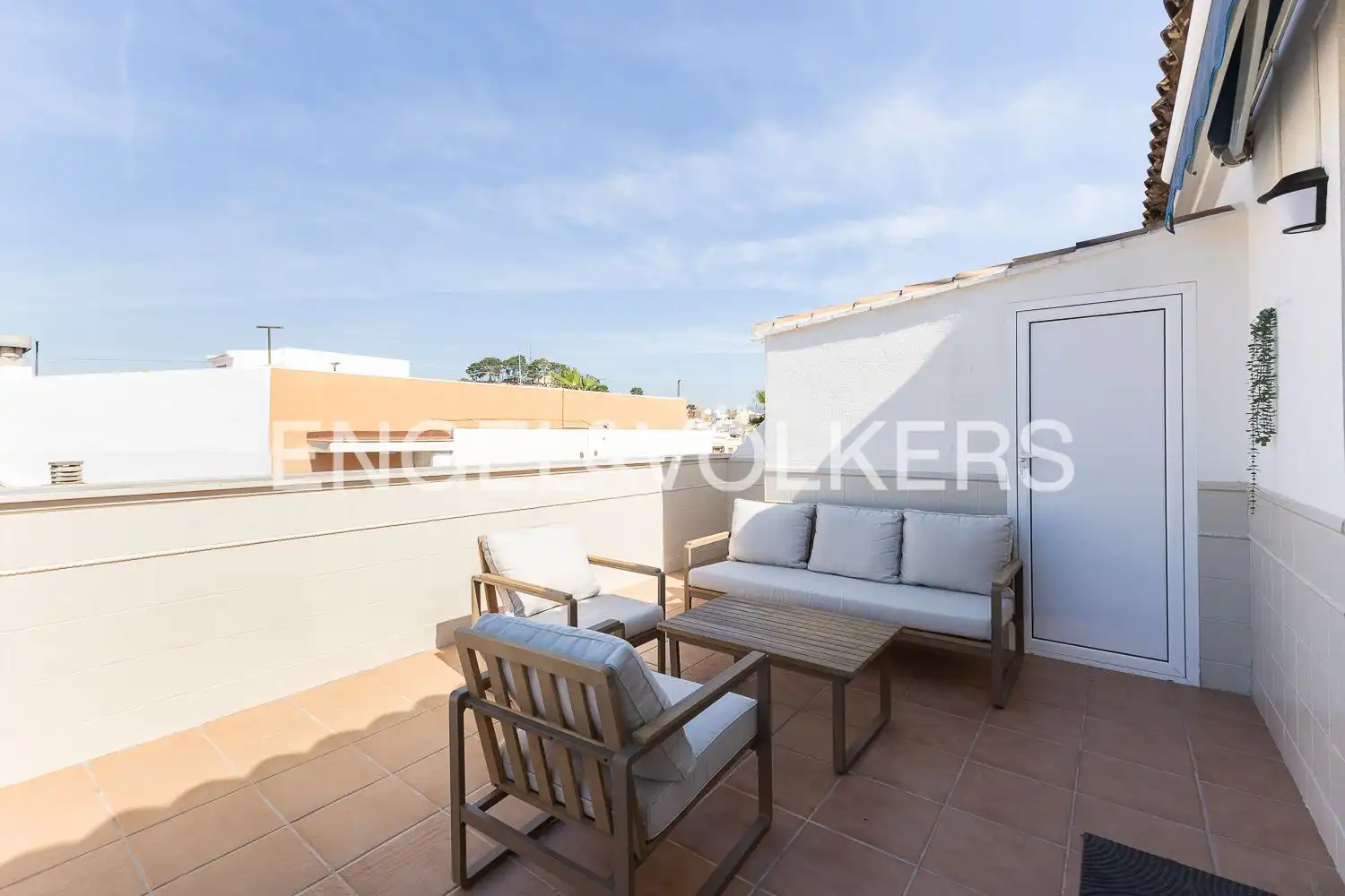 Terrace of Attic for rent in El Puig de Santa Maria  with Air Conditioner, Heating and Terrace