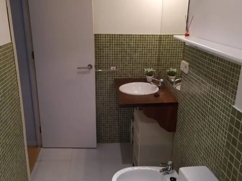 Bathroom of Study for rent in Motril  with Air Conditioner, Furnished and Washing machine