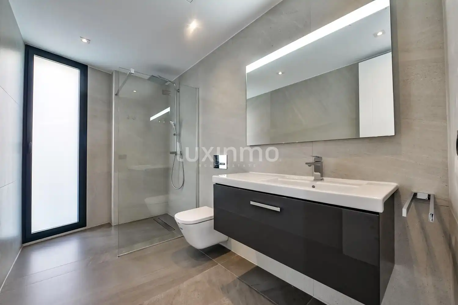 Bathroom of Houses for sale in Jávea / Xàbia  with Air Conditioner, Heating and Private garden