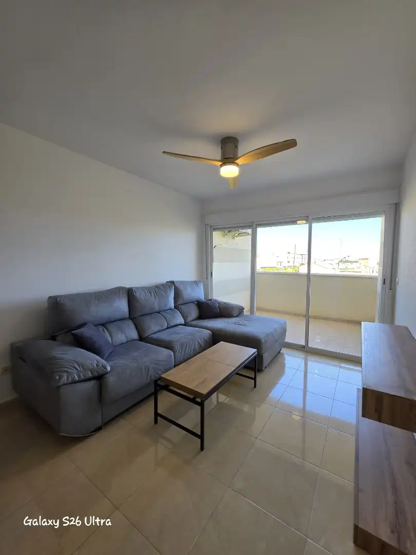 Living room of Flat for rent in Almoradí  with Air Conditioner, Terrace and Storage room