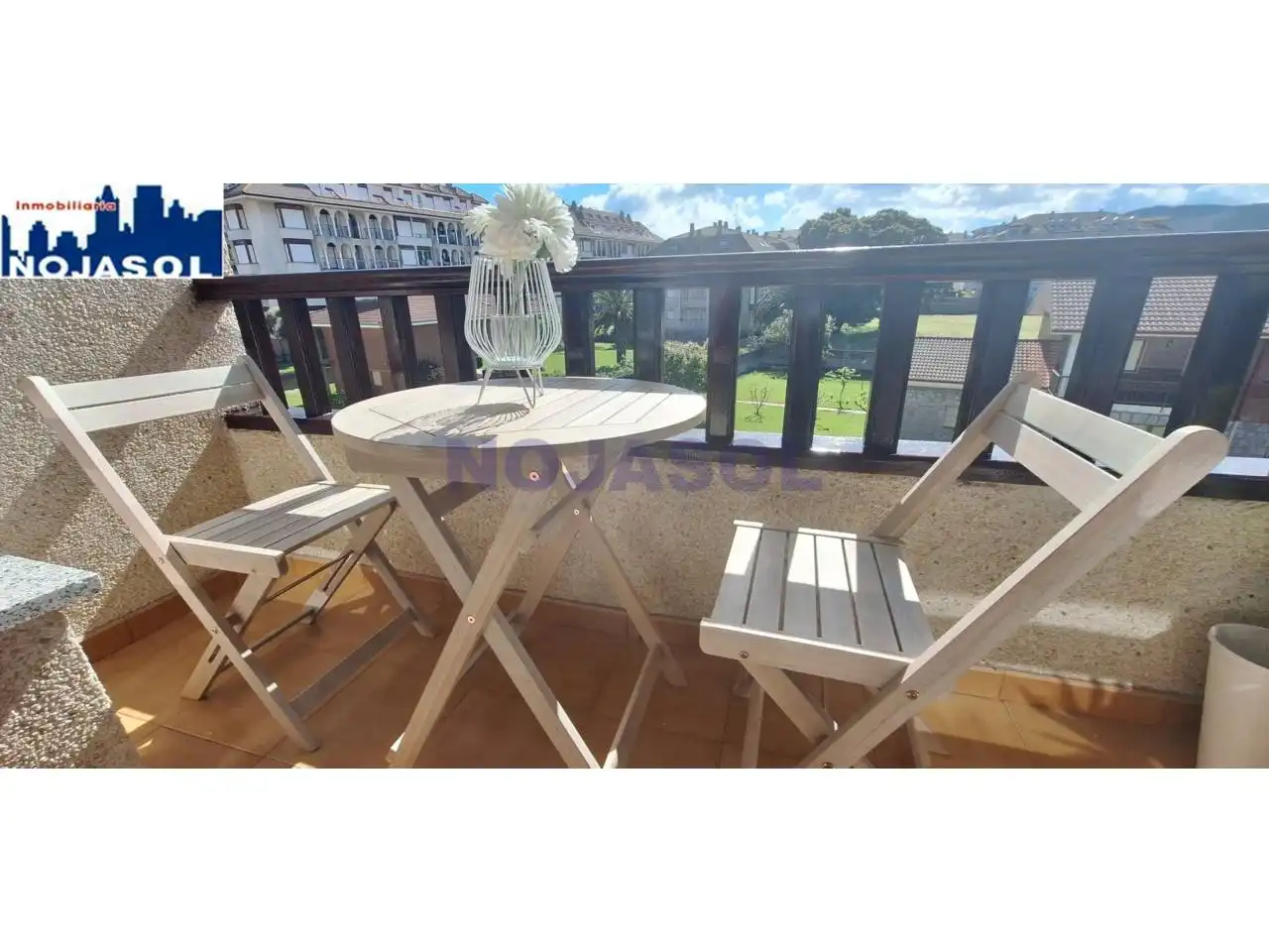 Terrasse von Maisonette zur Miete in Noja mit Terrasse und Möbliert