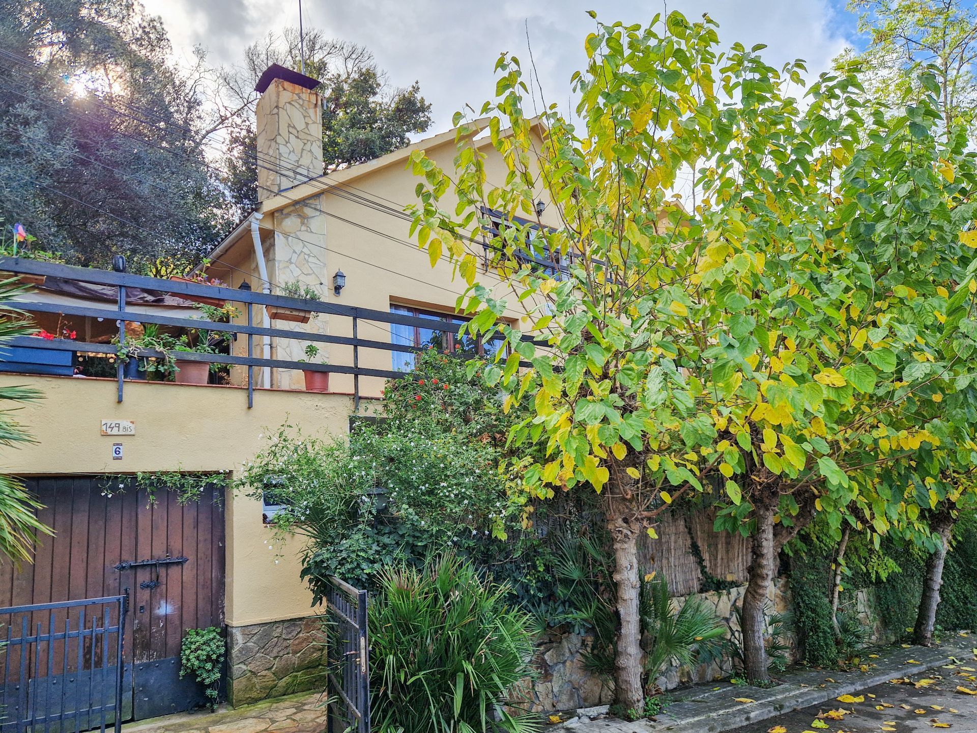 Vista exterior de Casa o xalet en venda en Argentona amb Calefacció, Jardí privat i Terrassa