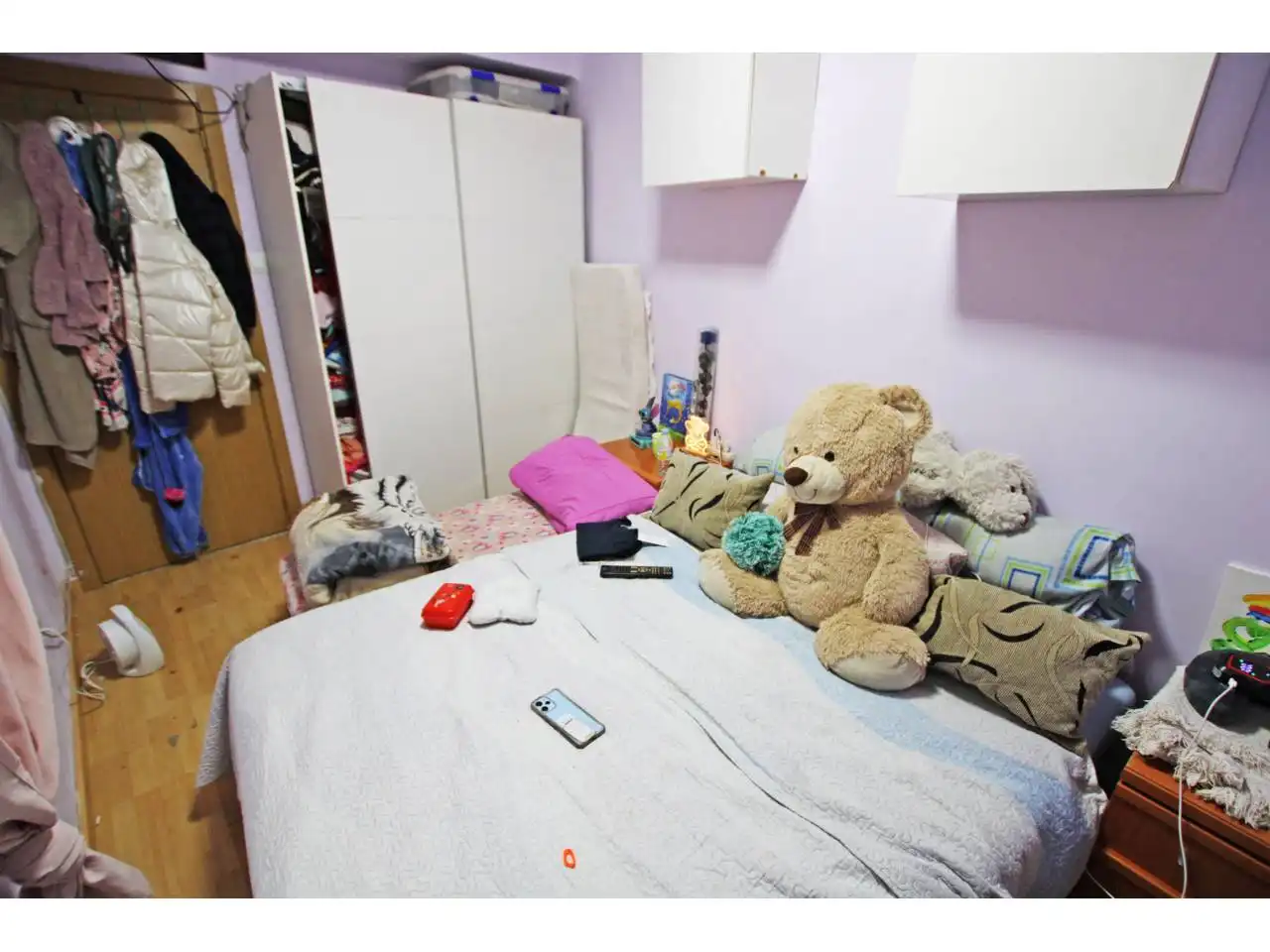 Bedroom of Flat for sale in Madrid  with Air Conditioner