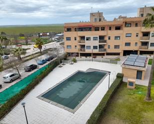 Swimming pool of Flat for sale in Cáceres Capital  with Air Conditioner, Heating and Terrace