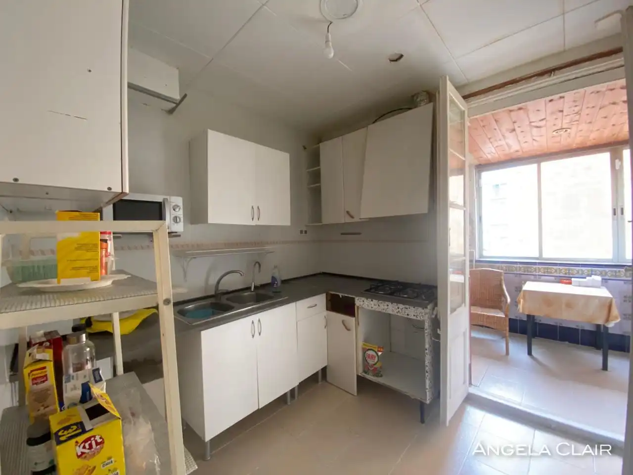 Cocina de Piso en venta en Barcelona con Calefacción