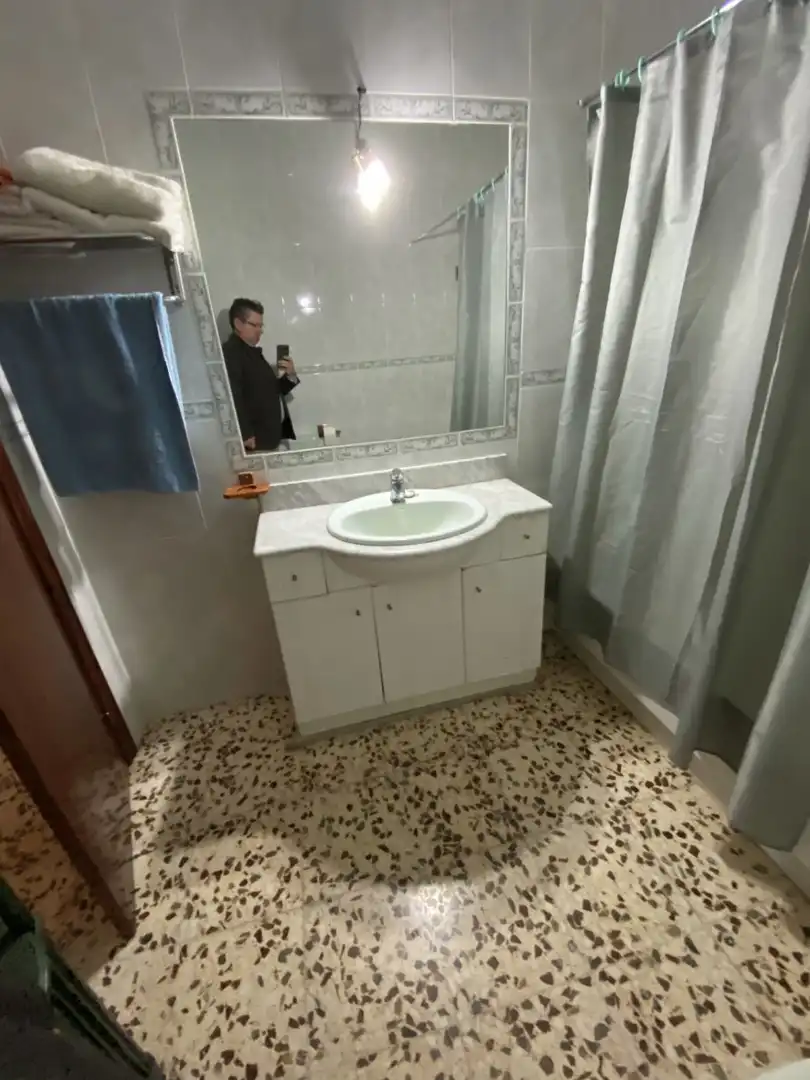 Baño de Casa o chalet en venta en Valverde del Camino con Calefacción, Piscina y Amueblado