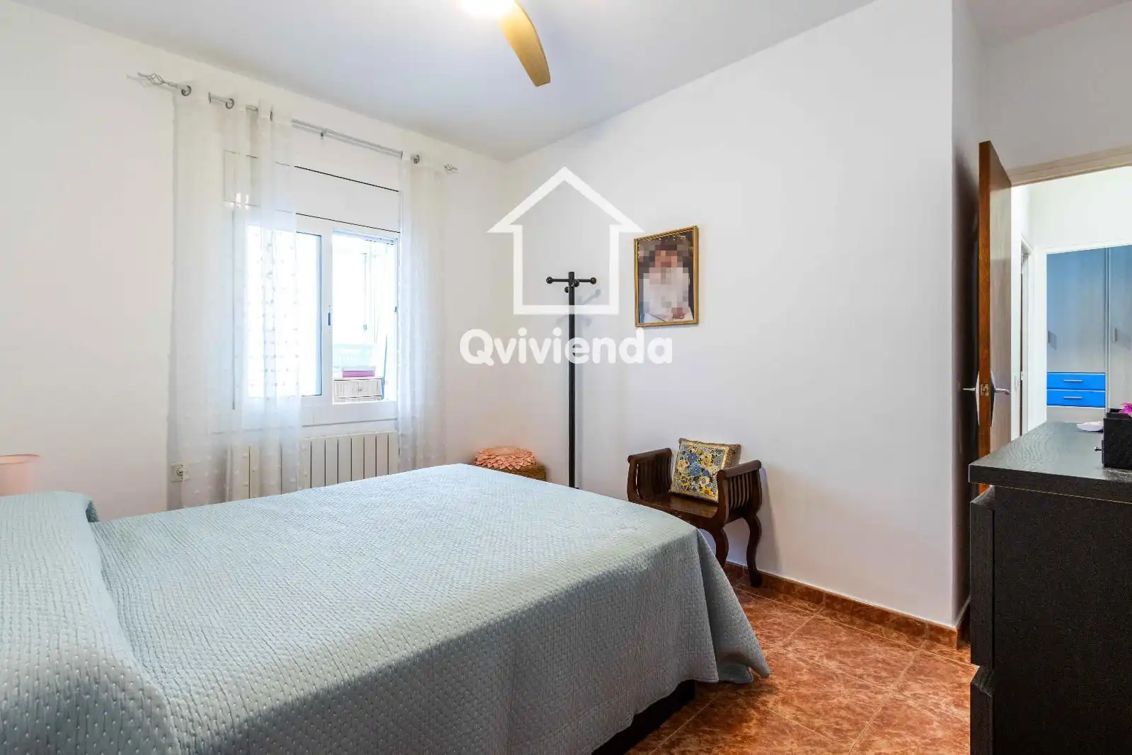 Bedroom of Flat for sale in Sabadell  with Air Conditioner, Heating and Terrace