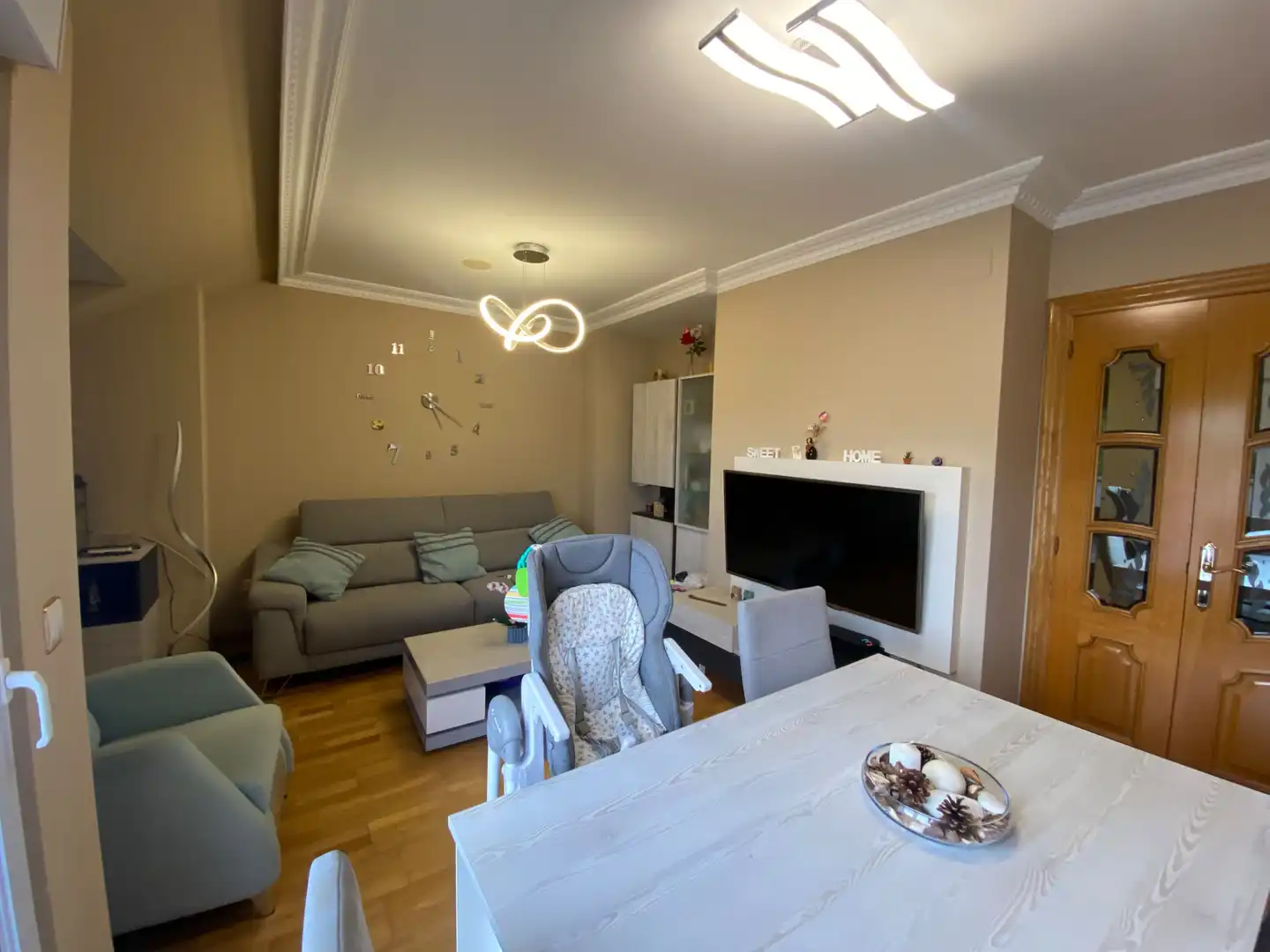 Sala de estar de Ático en venta en El Cristo