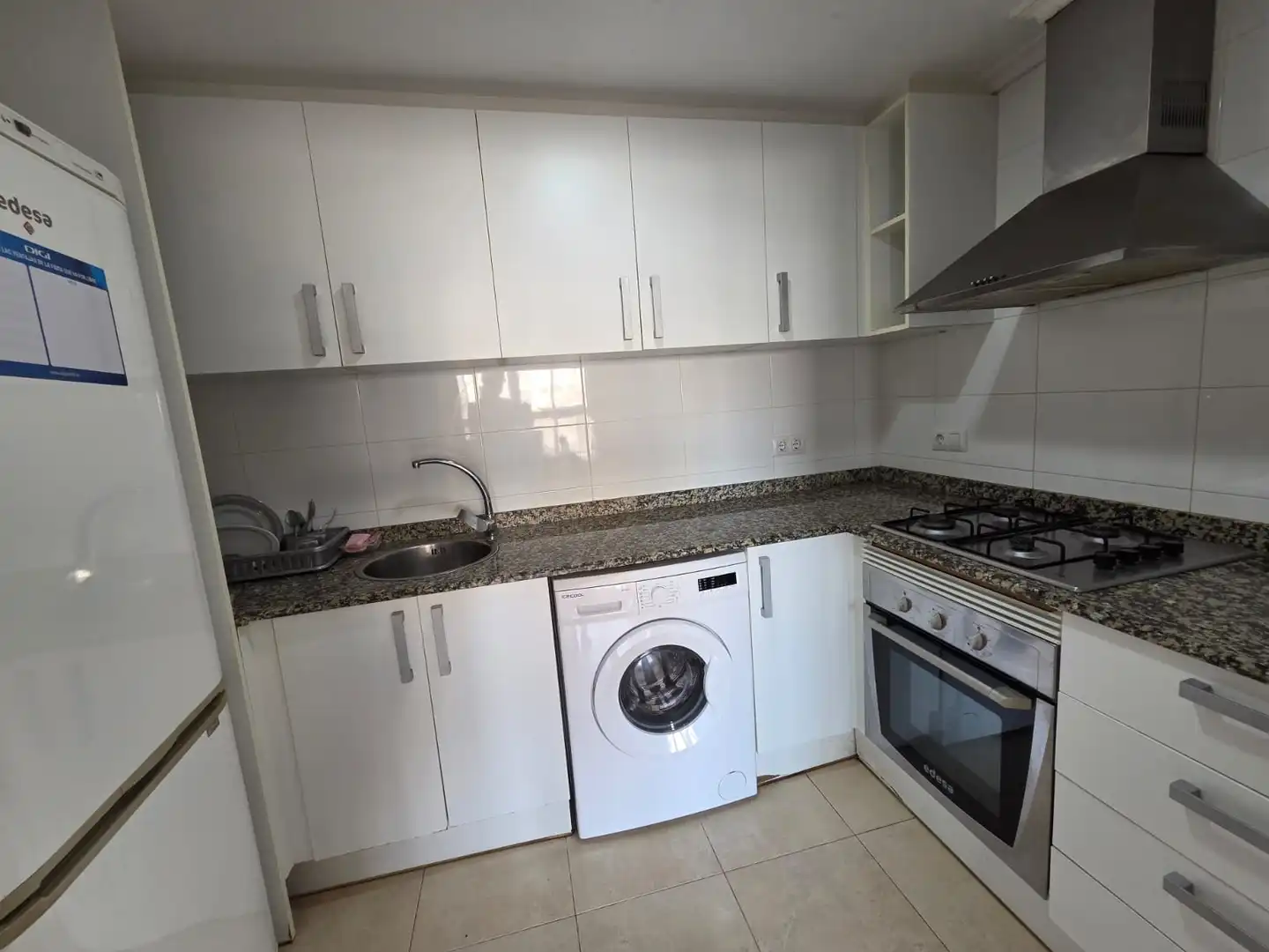 Cocina de Piso en venta en Vila-real con Trastero, Amueblado y Horno