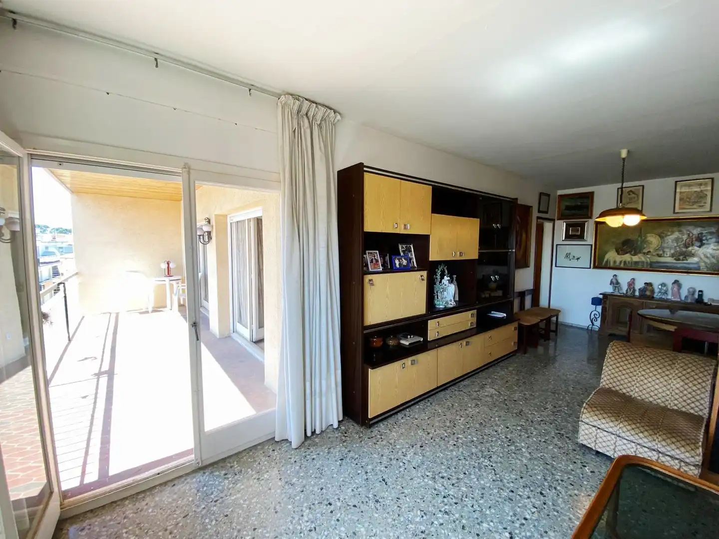 Wohnzimmer von Wohnung zum Verkauf in Lloret de Mar mit Terrasse