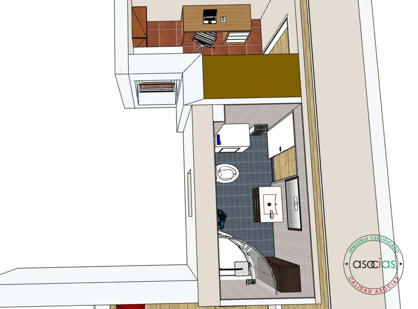 Flat for sale in Gijón   with Heating and Furnished