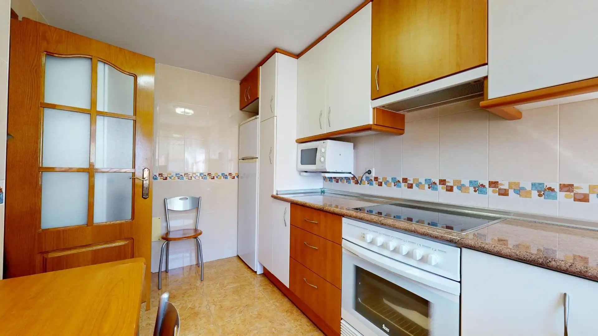 Cocina de Dúplex en venta en San Pedro del Pinatar con Terraza, Amueblado y Piscina comunitaria