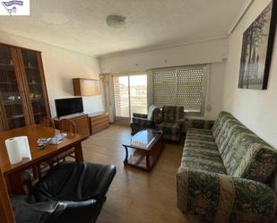 Living room of Flat for sale in  Albacete Capital  with Heating, Terrace and Balcony