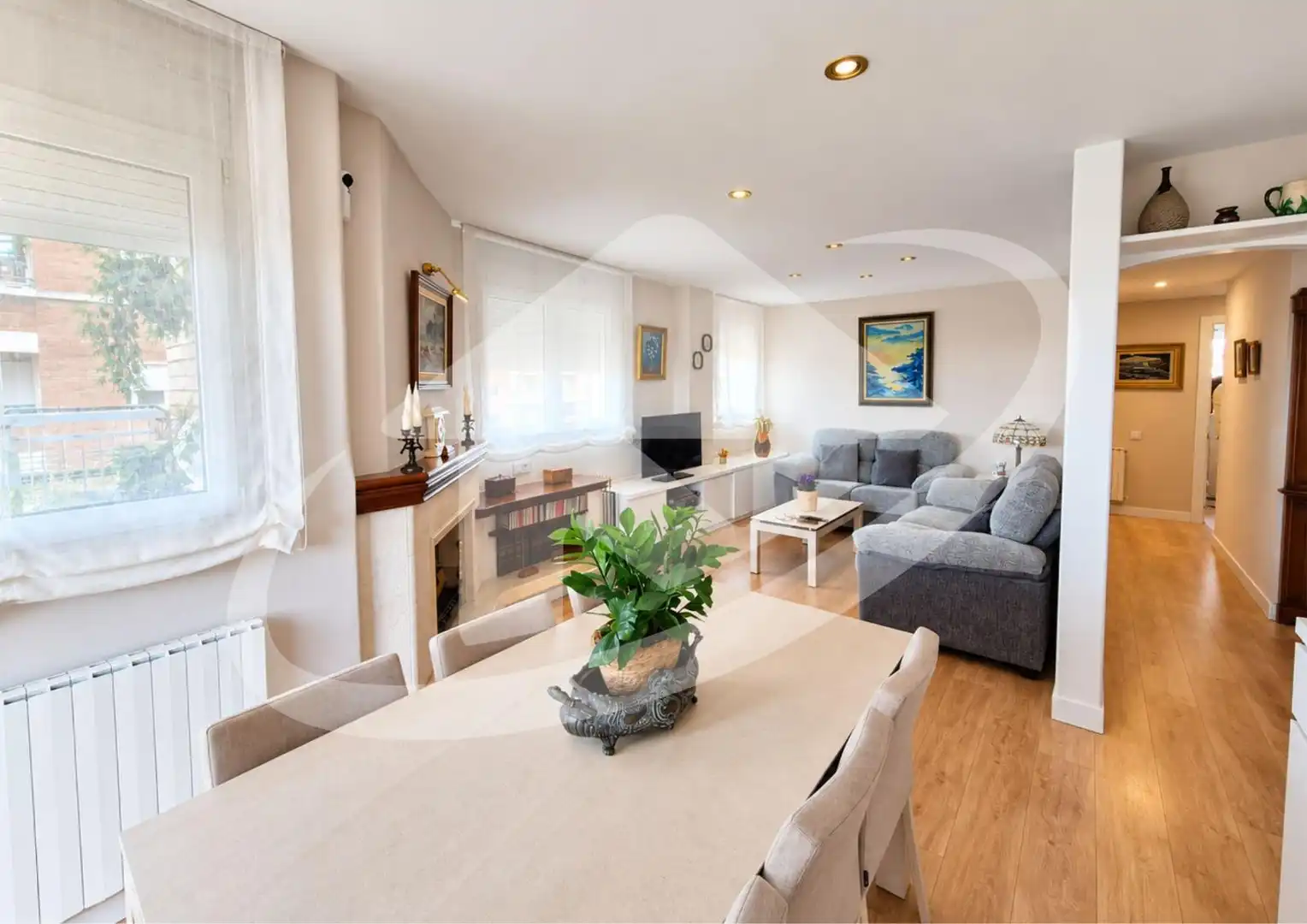 Sala de estar de Piso en venta en Centre - Sant Oleguer