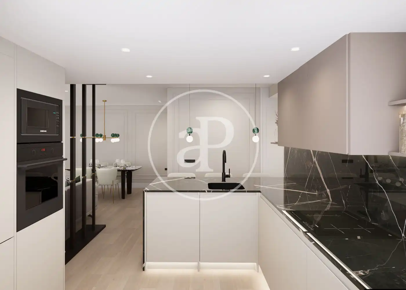 Cocina de Piso en venta en Madrid con Aire acondicionado, Calefacción y Terraza