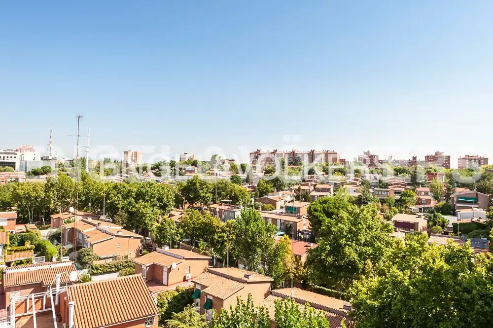 Exterior view of Houses for rent in Madrid  with Air Conditioner, Heating and Private garden