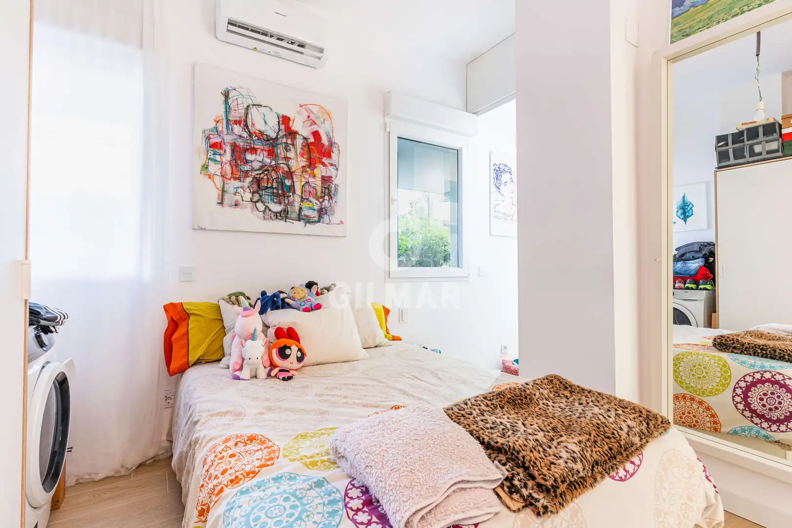 Bedroom of Flat for sale in Madrid  with Heating