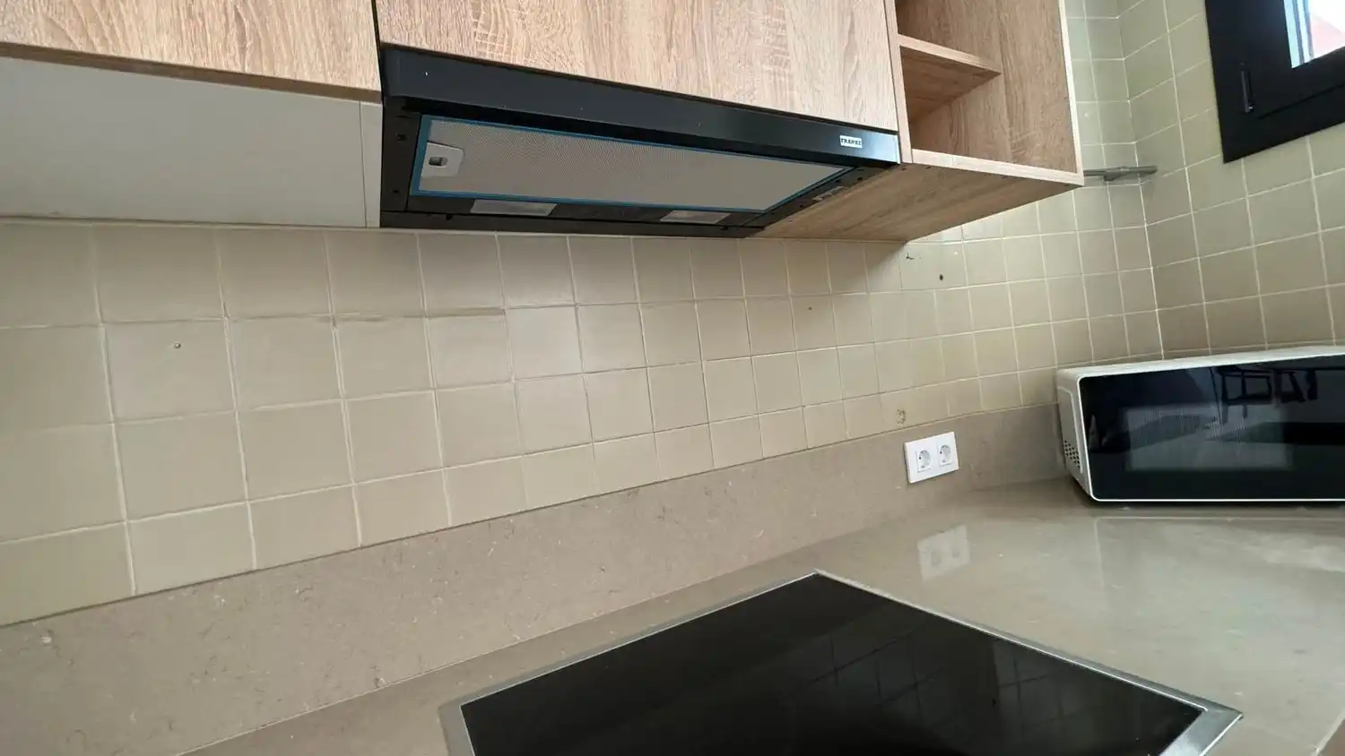 Kitchen of Flat for rent in Barcelona  with Air Conditioner and Terrace