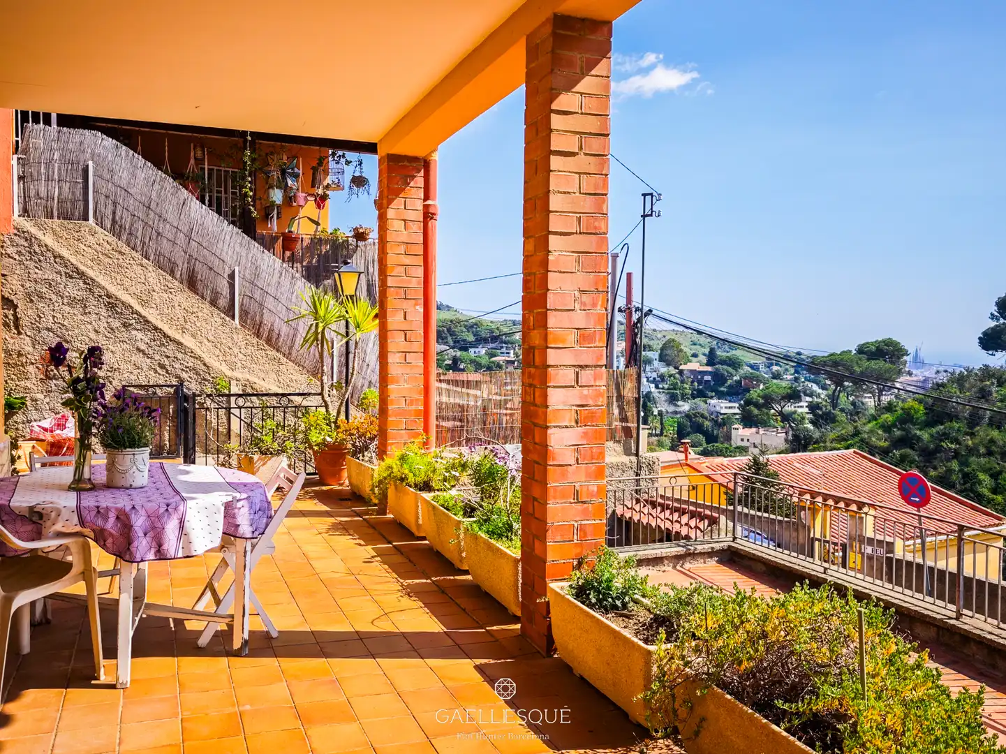 Terraza de Casa o chalet en venta en Barcelona con Calefacción, Jardín privado y Terraza