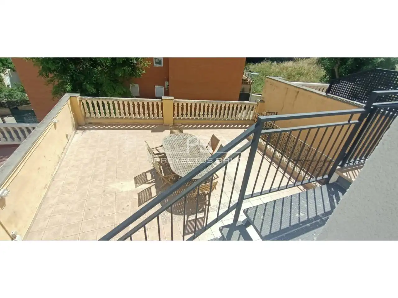Terraza de Piso de alquiler en Esparreguera con Calefacción y Balcón