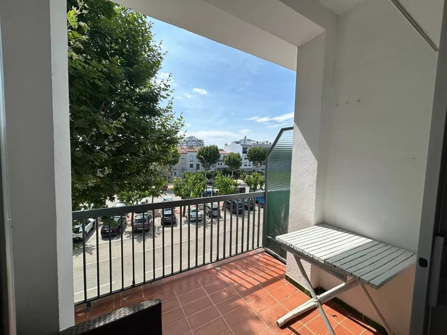 Balcony of Apartment for sale in Empuriabrava  with Parquet flooring, Furnished and Balcony