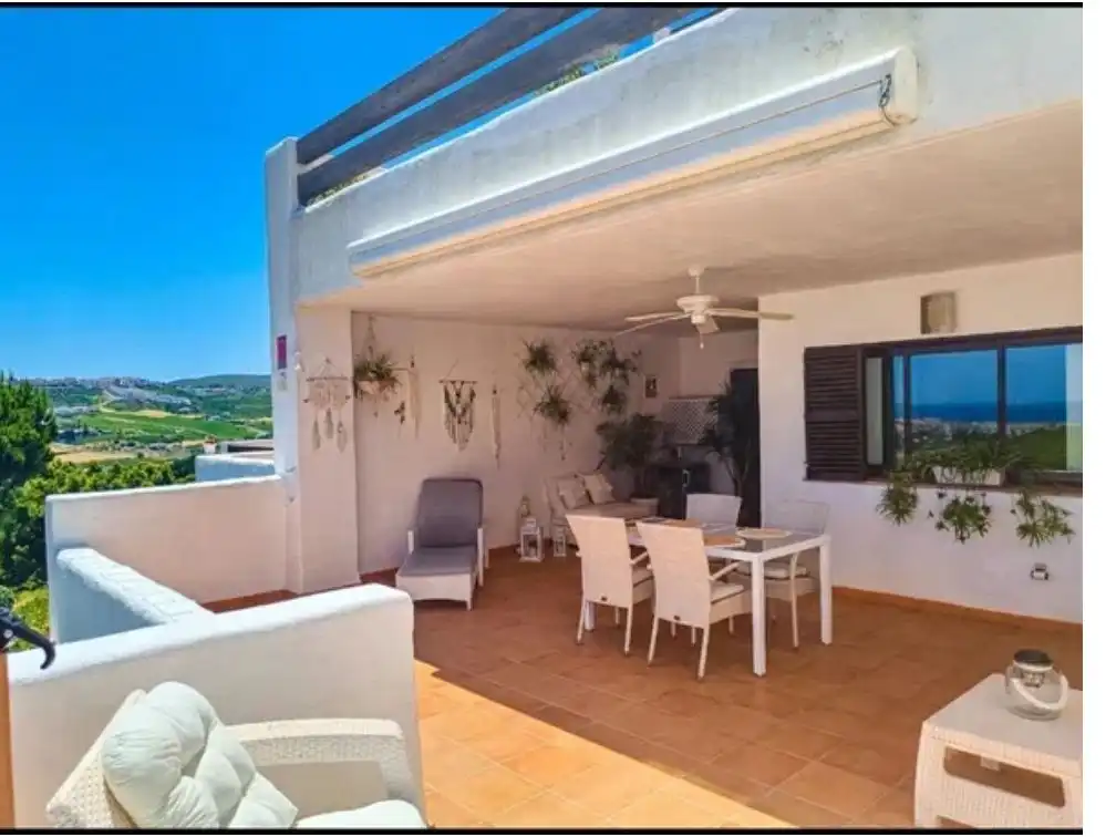 Terrace of Flat for sale in Doña Julia Golf