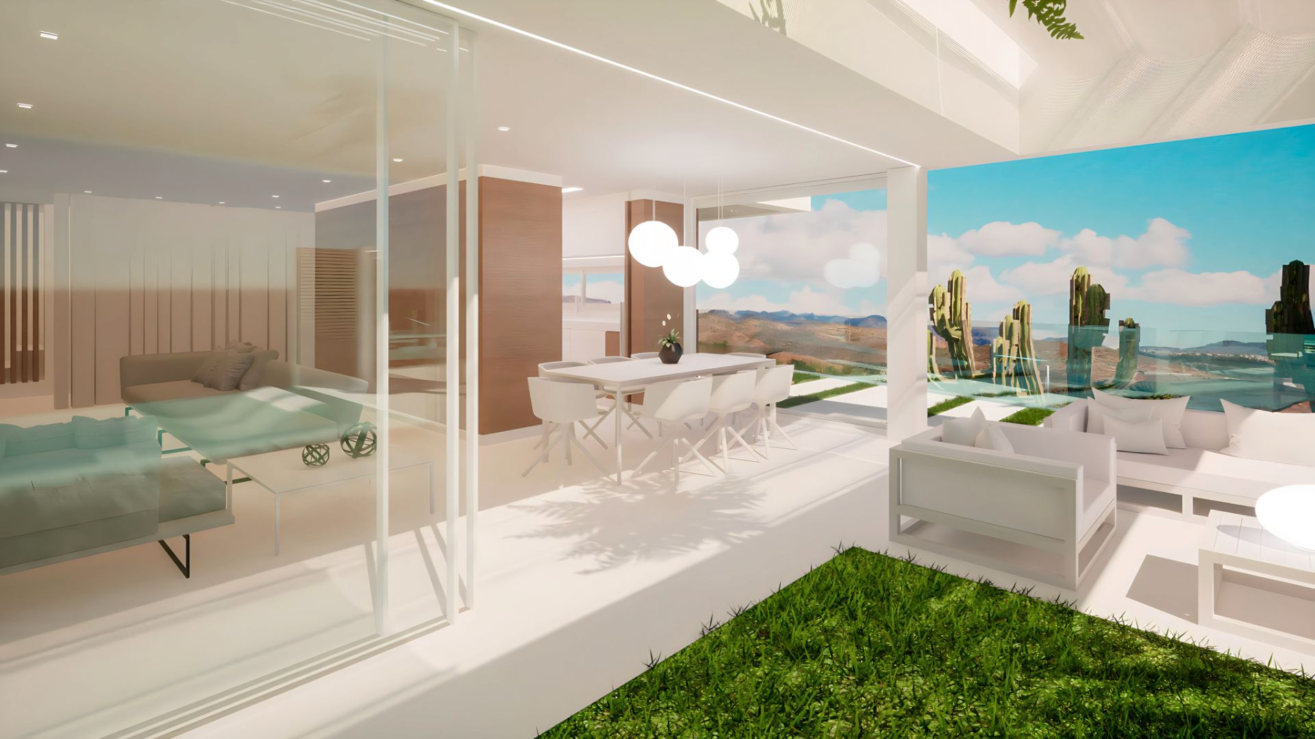 Terrace of House or chalet for sale in San Bartolomé de Tirajana  with Terrace, Swimming Pool and Home automation