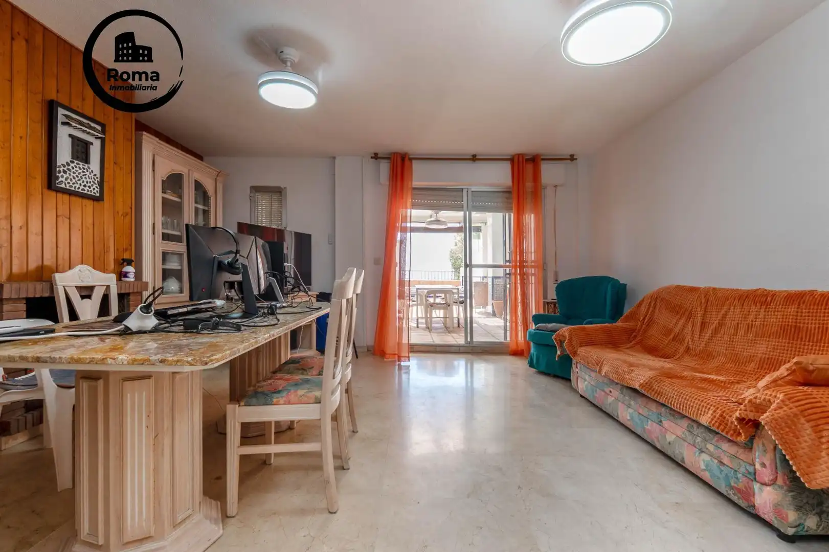 Living room of Houses for sale in Almuñécar  with Community pool