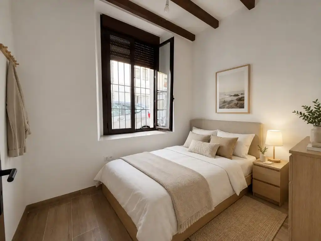 Bedroom of Flat for rent in Córdoba  with Furnished
