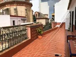 Terrace of Duplexes for rent in Sevilla  with Air Conditioner, Heating and Terrace