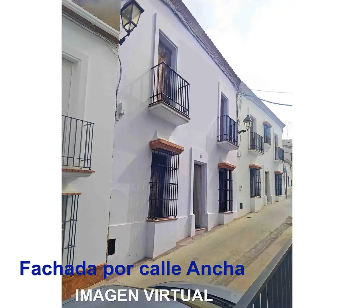 Vista exterior de Casa o xalet en venda en Montellano amb Terrassa, Traster i Balcó
